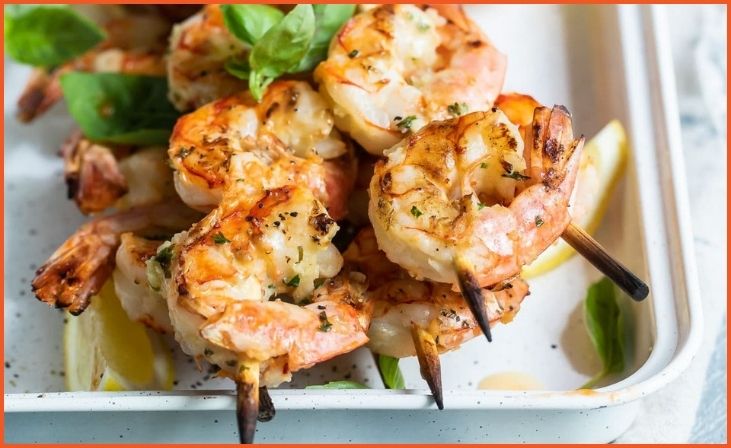 Grilled Shrimp Skewers